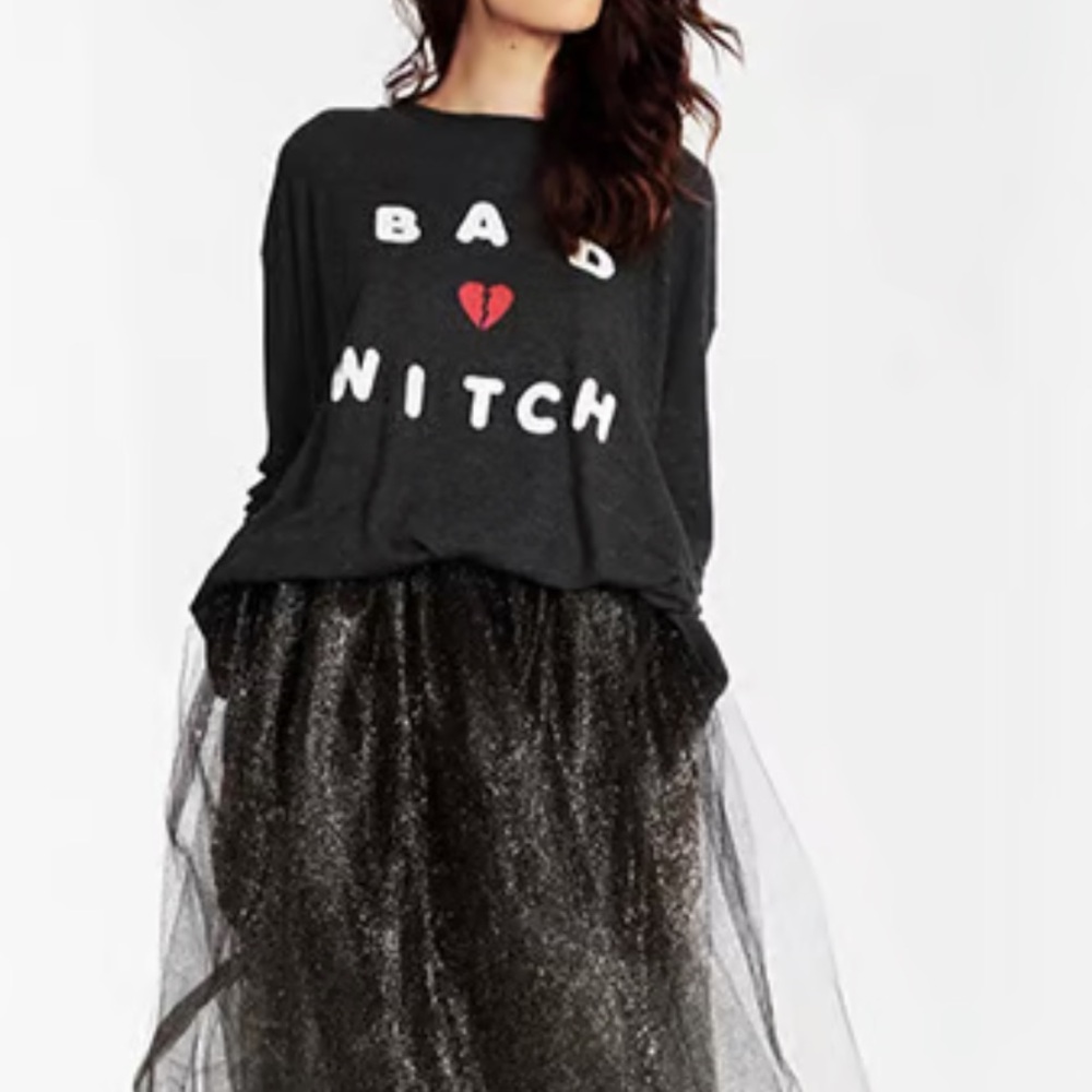 Wildfox bad witch tee shirt